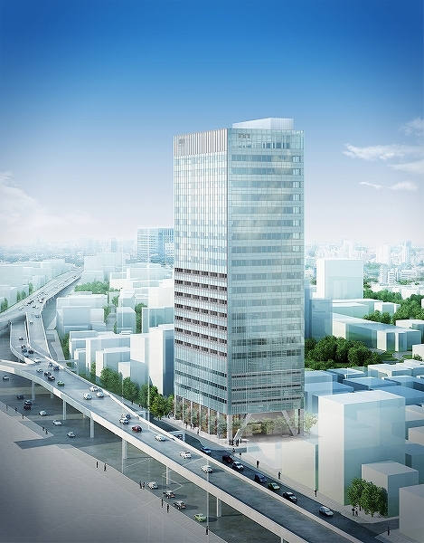  赤坂二丁目（福吉町）計画の完成イメージ（資料：森ビル）